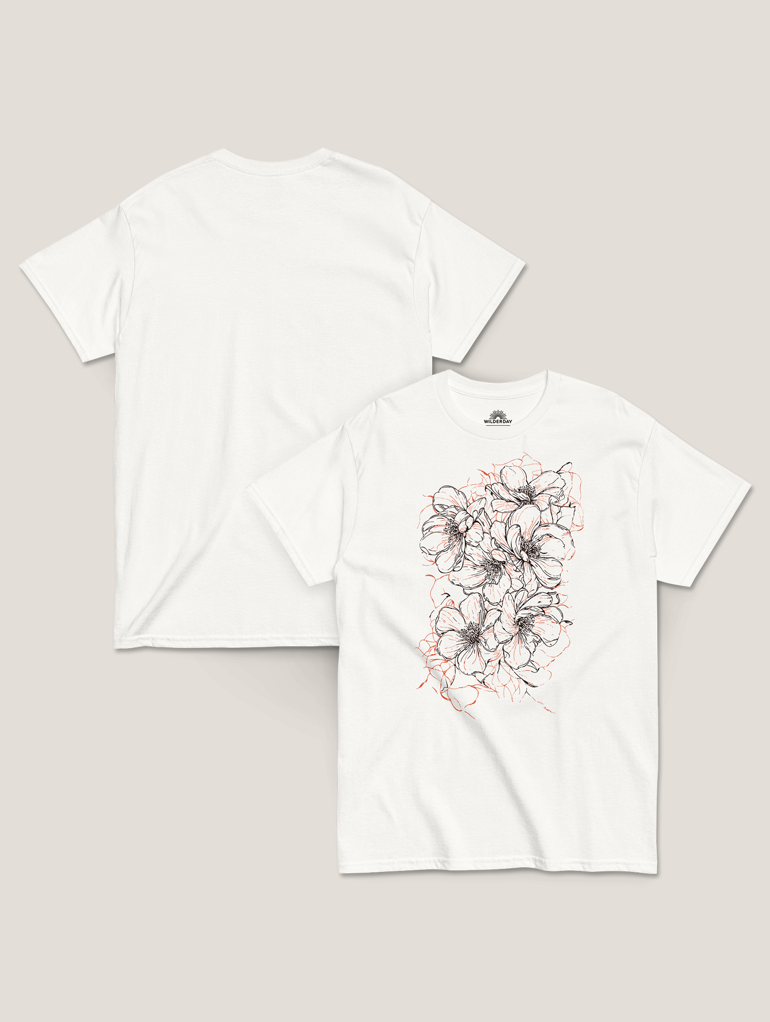 Flüsternde Blüten T-Shirt