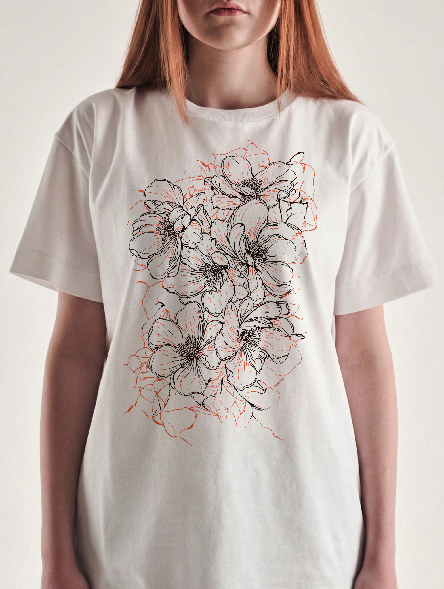 Flüsternde Blüten T-Shirt